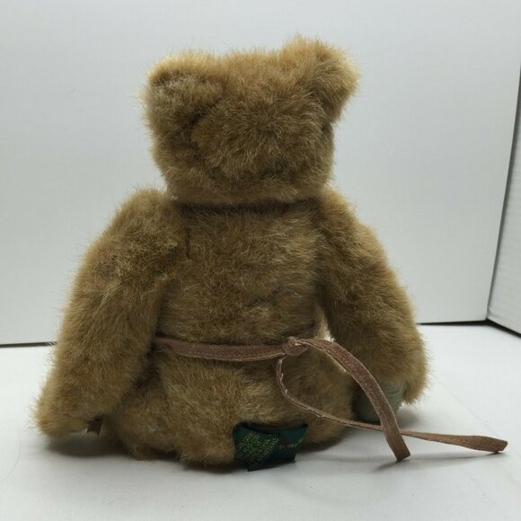Mary Meyer Artisan 11" Plush Teddy Bear Apron Green Mountain Bears - Picture 2 of 8